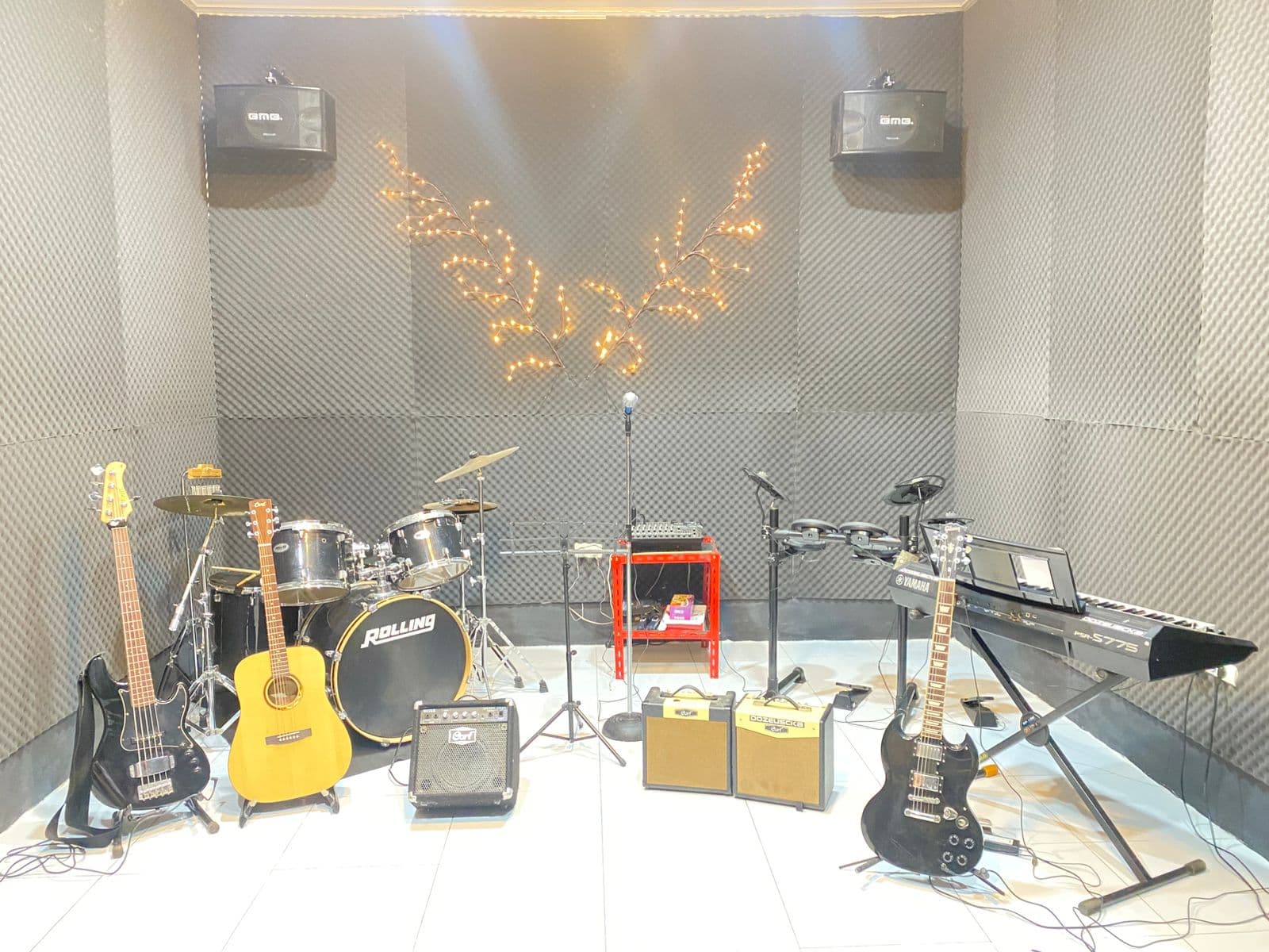 Fasilitas Studio Drum Vibel